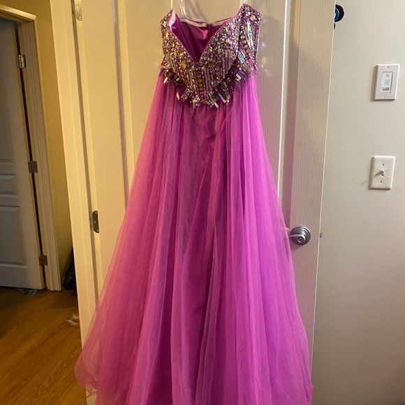 Pink Prom Dress - Picture 1 of 2